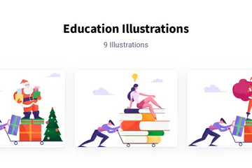Education Illustration Pack