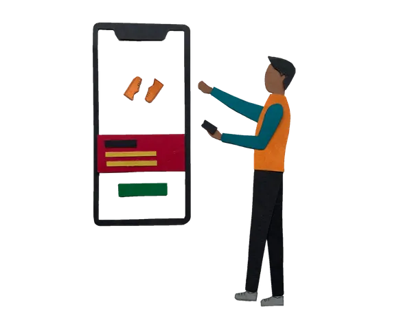 Free Application d'achat en ligne  Illustration