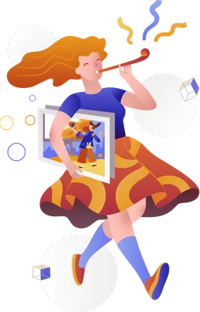 Free Éxito  Ilustración