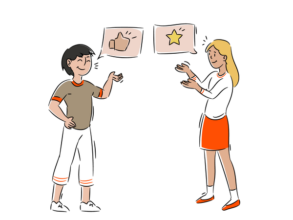Free Testimonial  Ilustración