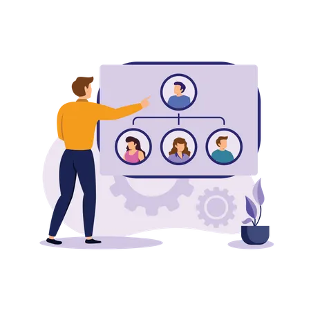 Affiliate marketing  Illustration