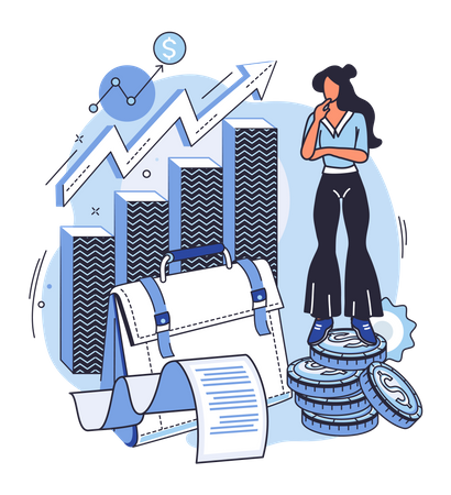 Analyse du portefeuille d'investissement des entreprises  Illustration