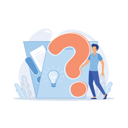 Answer to question  Illustration