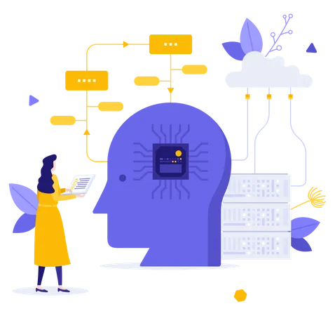 Artificial Mind  Illustration