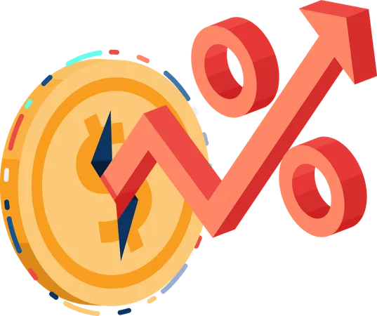 Augmentation des taux d'intérêt  Illustration
