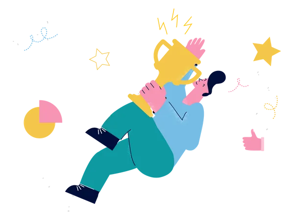 Best employee award  Illustration