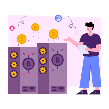 Bitcoin  Illustration