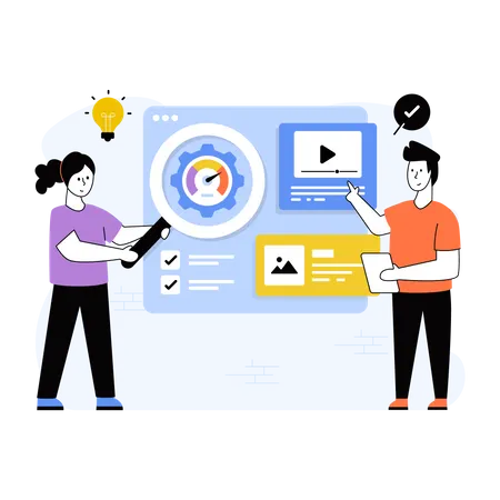 Blog-Optimierung  Illustration