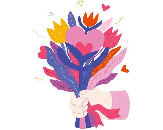 Bouquet  Illustration