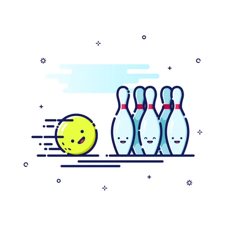 Bowlingsport  Illustration