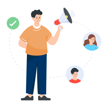 Brand Advocate  Illustration