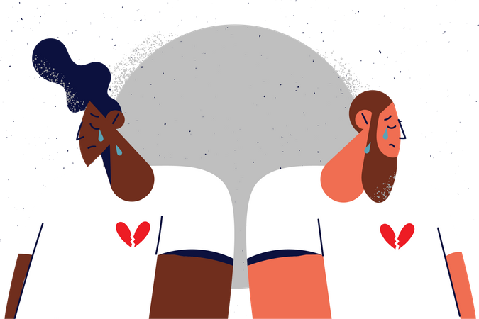 Breakup  Illustration
