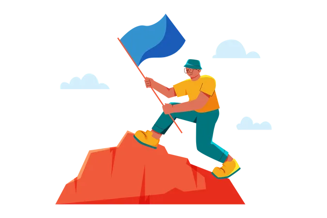 Business achievement  Illustration