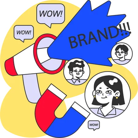 Business branding  Illustration