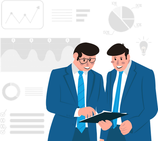 Business Conversation  Illustration