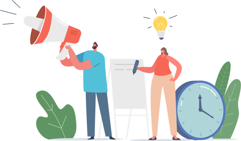 Business Promotion  일러스트레이션