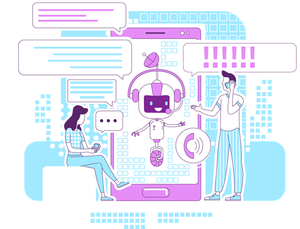 Chatbot-App  Illustration