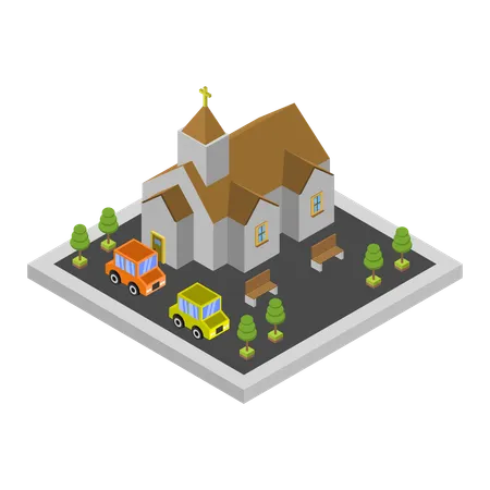 Maison du christianisme  Illustration