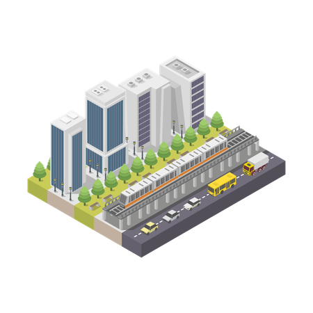City  Illustration