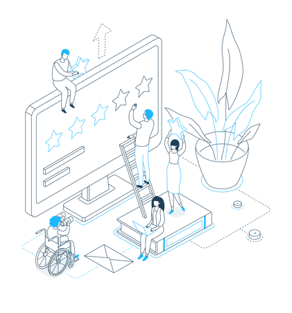 Avaliação do produto  Ilustração