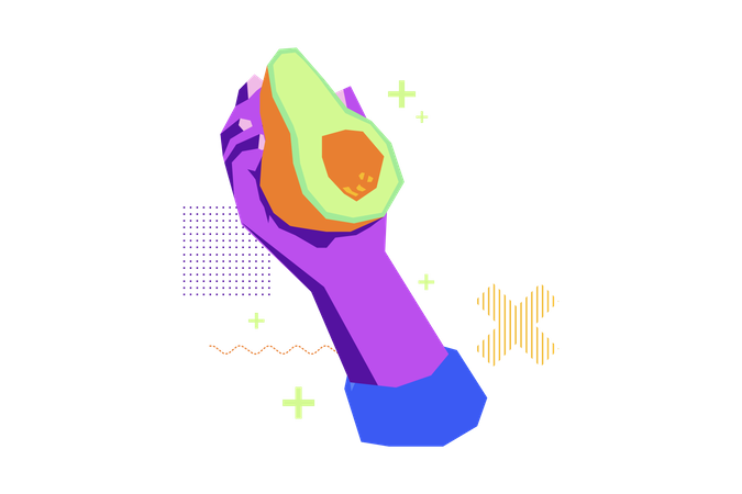 Comida sana  Ilustración