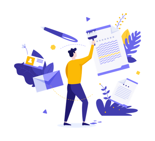 Company branding  Illustration
