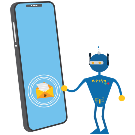 Entre em contato conosco e-mail telefone  Ilustração