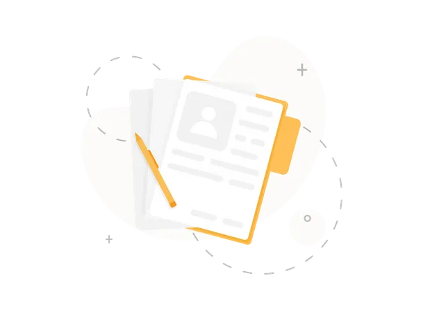 Cv  Illustration