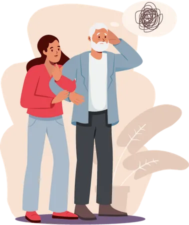 Dementia Support Groups  Illustration