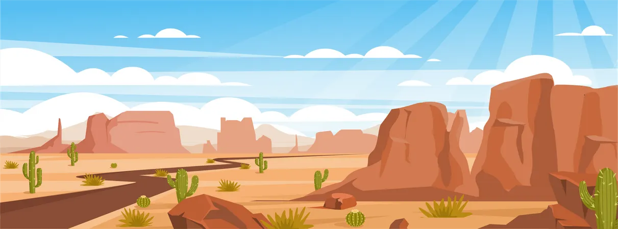 Deserto  Ilustração