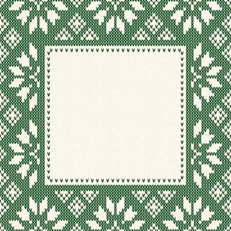 Design for sweater, scarf, comforter or clothes texture  Illustration