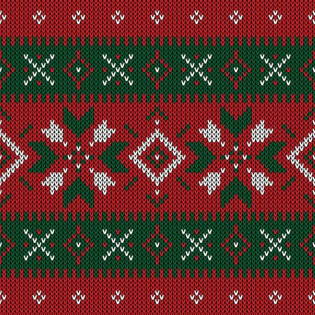 Design for sweater, scarf, comforter or clothes texture  Illustration