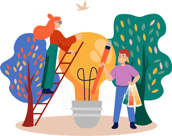 Desing studio  イラスト