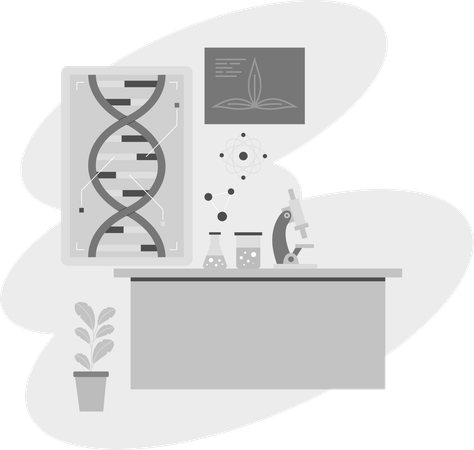 DNA-Labor  Illustration