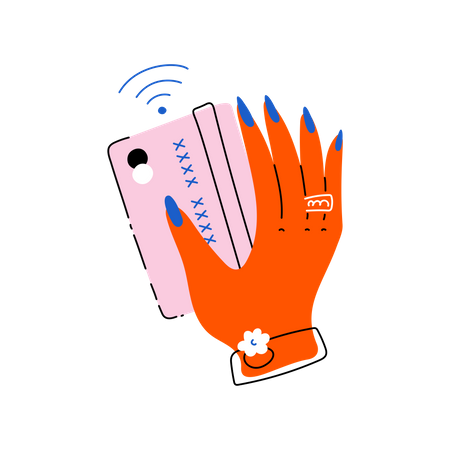 Electronic payments  일러스트레이션
