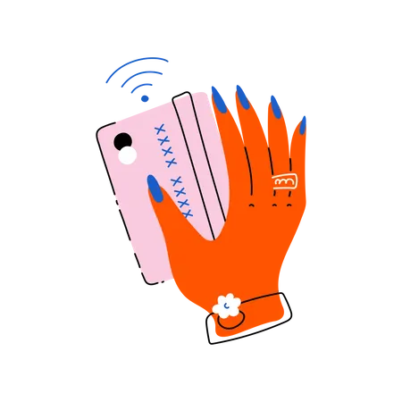 Electronic payments  일러스트레이션