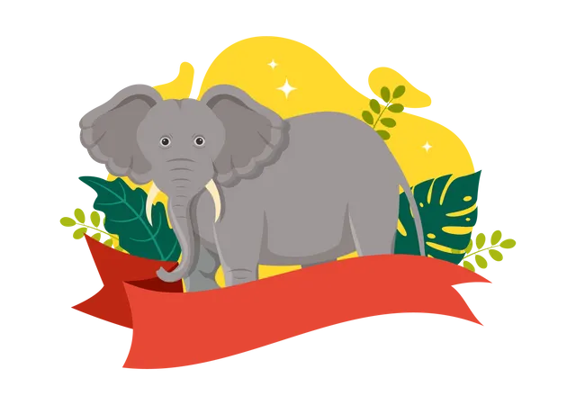 Elefante  Ilustração