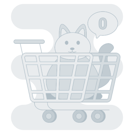 空のカート  イラスト
