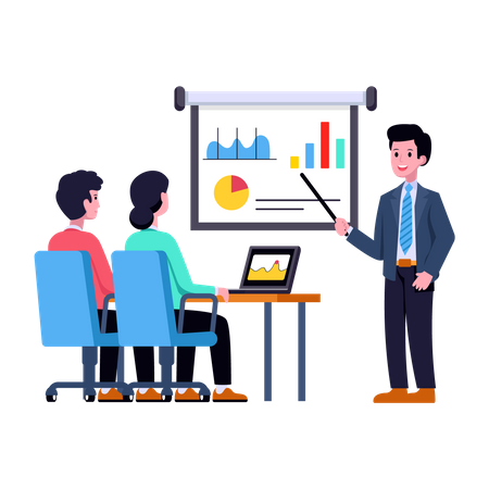 Formation commerciale  Illustration