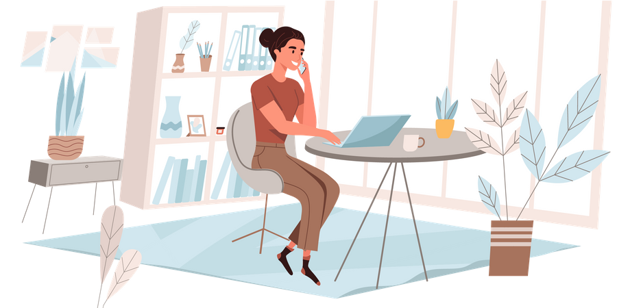 Freiberufliche Tätigkeit  Illustration