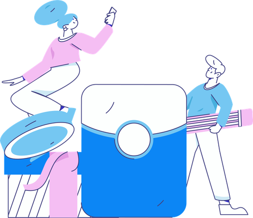 Friend Incentive  Illustration