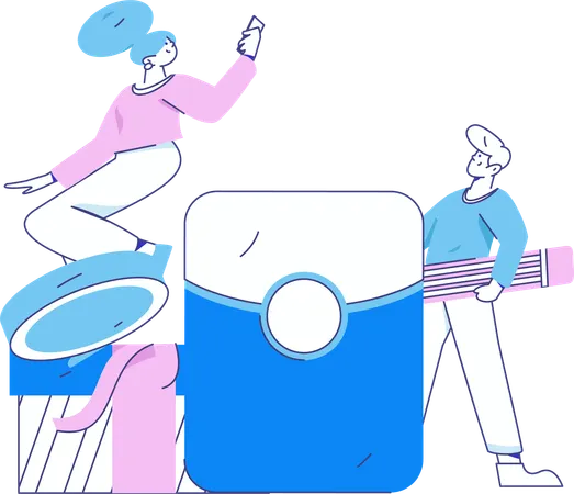 Friend Incentive  Illustration