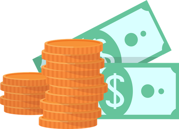 Ganho financeiro  Ilustração