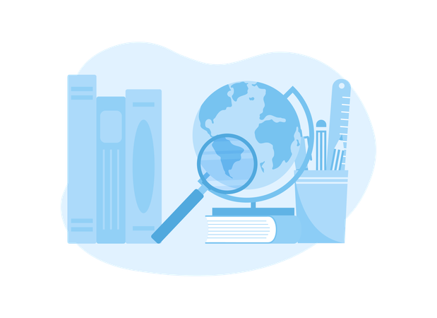 Geography Education  Illustration