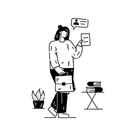 Geschäftstreffen  Illustration