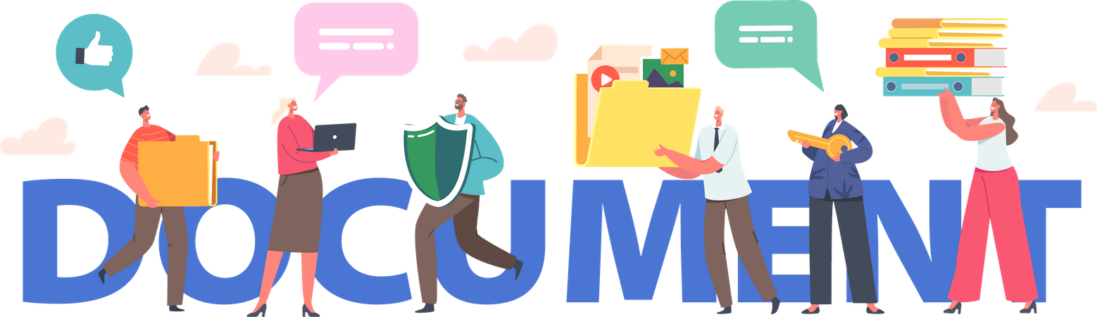 Gestion des documents commerciaux  Illustration