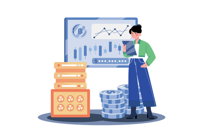 Gestion des cryptomonnaies  Illustration
