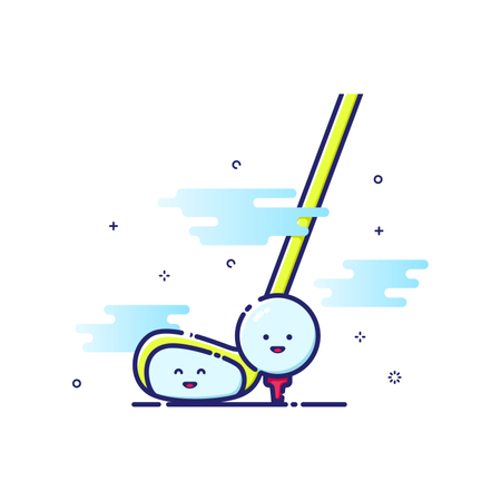 Golfsport  Illustration