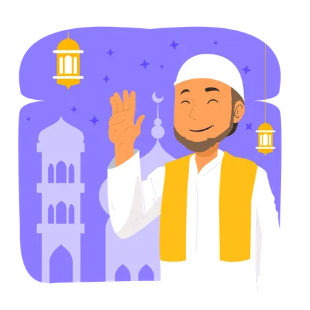 Greetings Fellow Muslims  イラスト