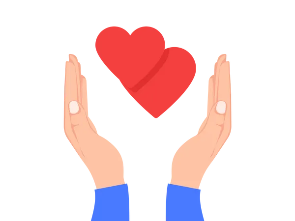 Heart Care  Illustration